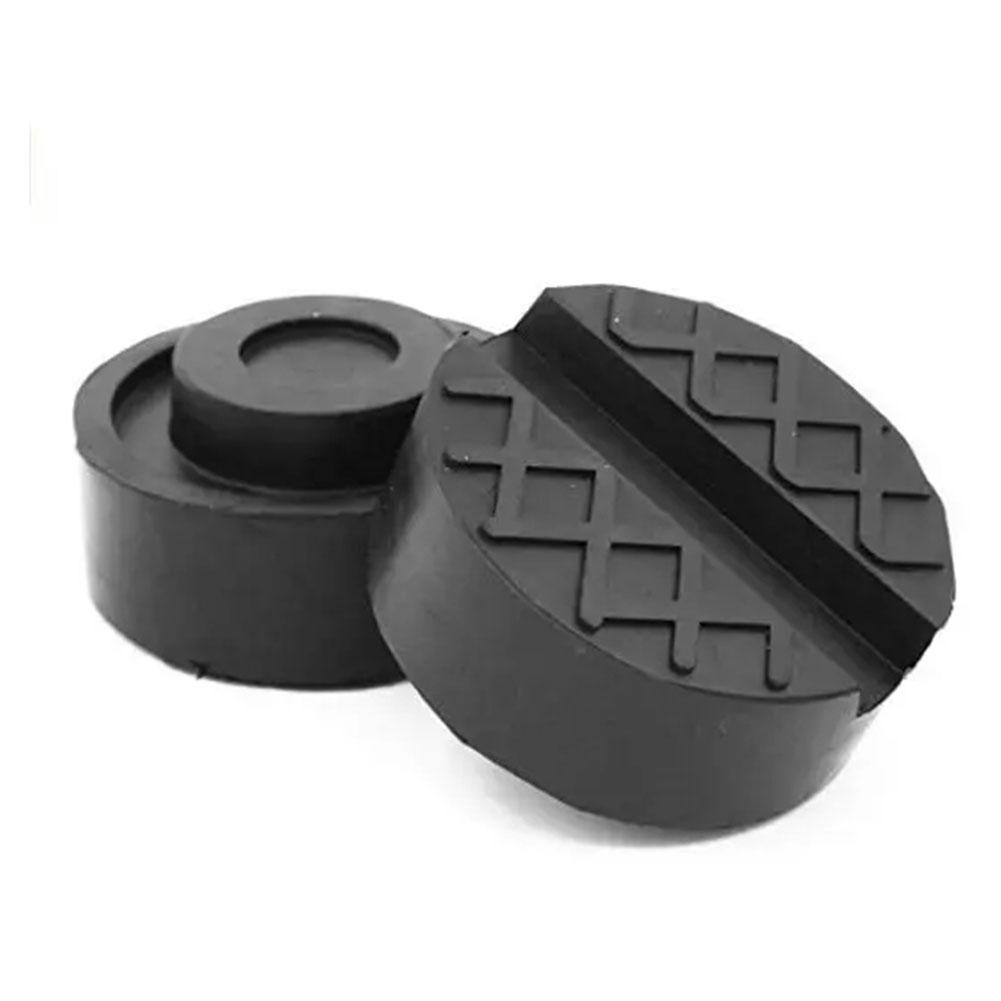 Jack Rubber Pad Multifunctional Wear-resistant Durable Portable Car Jack Bracket Floor Slotted Car Jack Rubber Pad Car Supplies