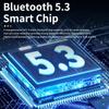 Беспроводные наушники Bluetooth 5.3 X6 HD для звонков, деловые наушники, водонепроницаемые, сверхдлительный режим ожидания, спортивная гарнитура с шумоподавлением и микрофоном