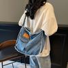 Denim Bag Vintage Tote Bag Women Shoulder Crossbody Bag