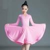 Children Professional Latin Dance Dress for Girls Ballroom Dancing Dresses Rumba Cha Cha Samba Practice Dress Latin Performance