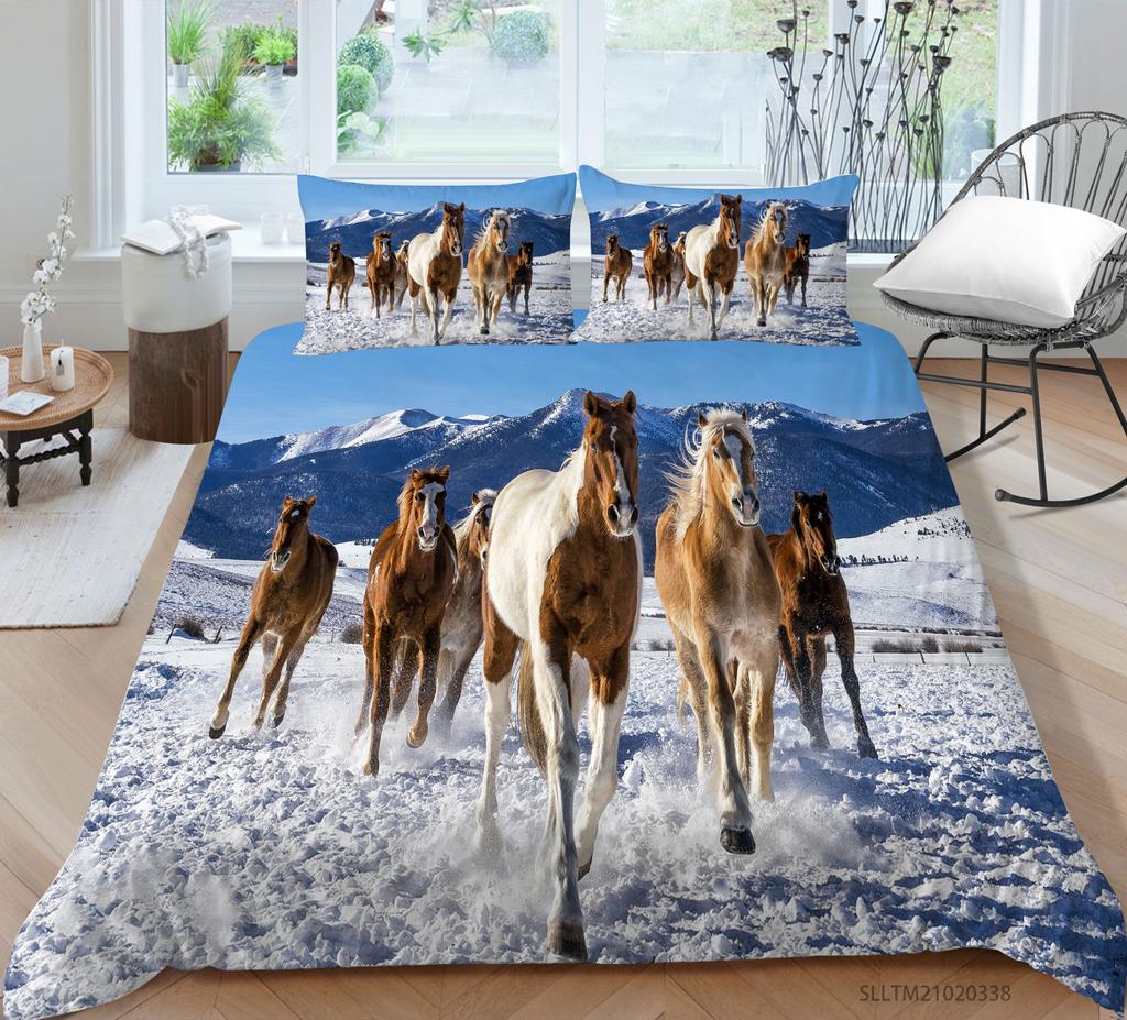 3D Animal Pattern Bedding Products Animal Series Bedding Products Quilt and Pillow Cases Bedding Set AU/EU/US Full Size Home Decoration