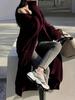 2024 European and American Clear Texture Loose Cardigan Outerwear