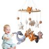 Baby Mobile Sea Creatures Baby Bed Wind Chime Cartoon Toys Hangable Marine Animal Decoration for Bassinet Nursery Bed Bell Boys