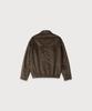 Musee Finale Suede Bomber Jacket_Brown