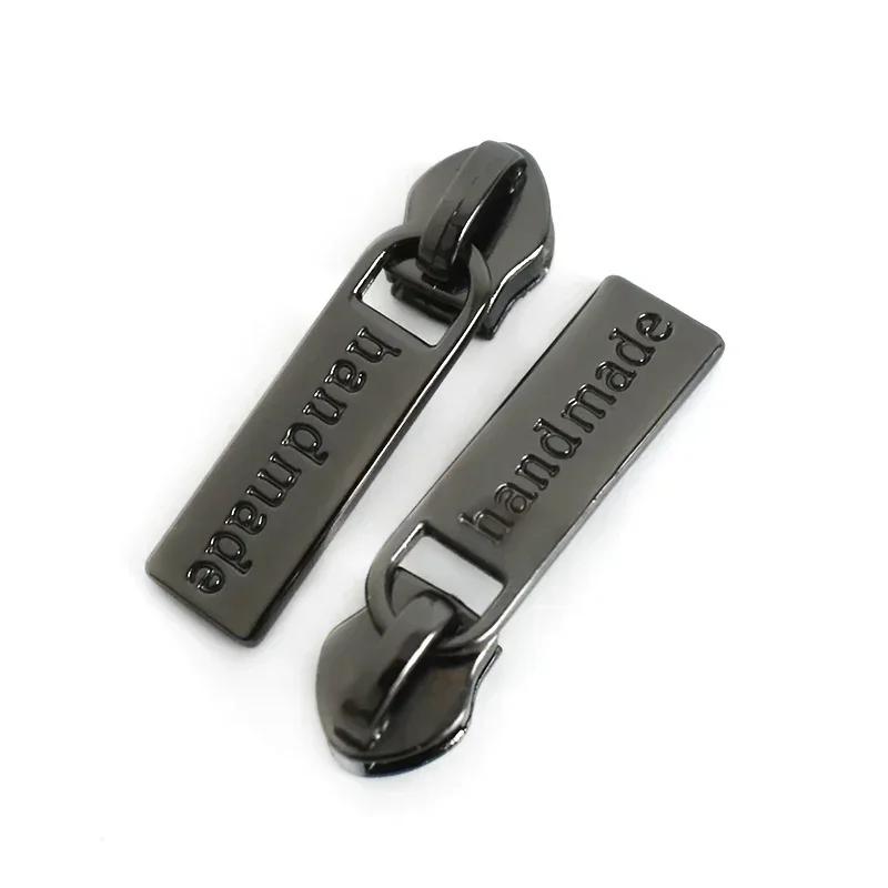 Meetee 5/10/20 шт. 5# Бегунок для молнии для нейлоновых молний Пластиковые спиральные молнии Головки бегунка Ремонтные наборы DIY Швейные аксессуары для одежды