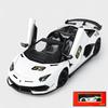 1/18 Lamborghini Aventador SVJ63 Removable Convertible Version Supercar Alloy Diecast Model Car Auto Parts Sales Store Interior Collection