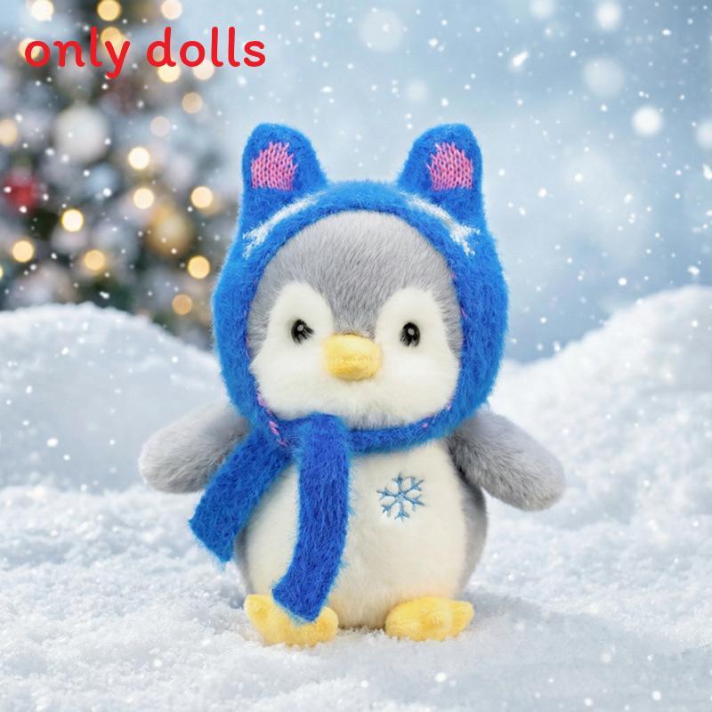 Penguin Keychain Plush Toy With Soft Cotton Filling For Bag Decoration And Gift