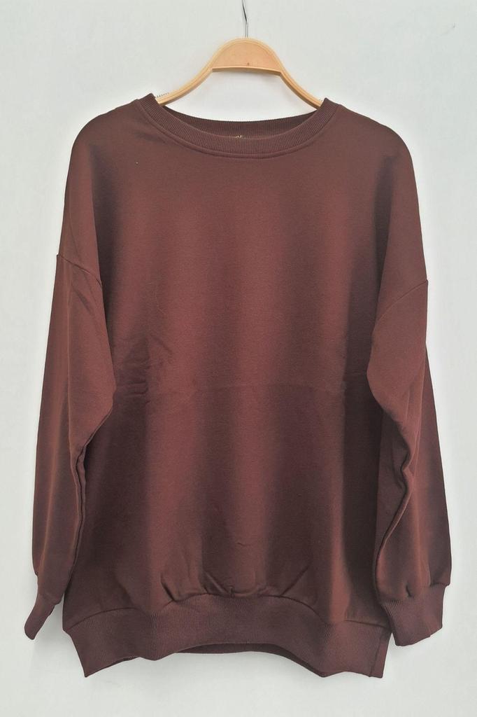 Женский стильный свитшот большого размера, базовый зеленый свитшот размера плюс