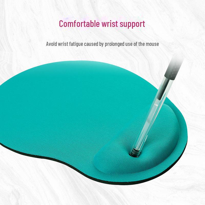 EVA Office Mouse Pad with Thickened Sponge Wrist Support, Dirt-Resistant and Comfortable