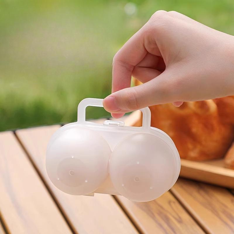 Волшебный инструмент для хранения яиц: Защитный бокс для яиц, контейнер для хранения яиц, лоток для яиц, ударопрочный и небьющийся, с крышкой, переносной бокс