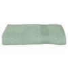 Serviette De Toilette - 70 X 130 Cm - Couleur Celadon - 100% Coton Éponge - Lavable En Machine