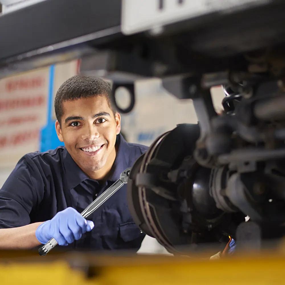 21PCS Torque Wrench Allen Wrench Tool 2-24Nm Adjustable Ratchet 1/4'' Socket Wrench Set for Bicycle Repair Kit