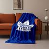 Toronto Maple Leafs Logo Blanket print blanket soft and cozy perfect for the living room bed sofa or a nap,gift