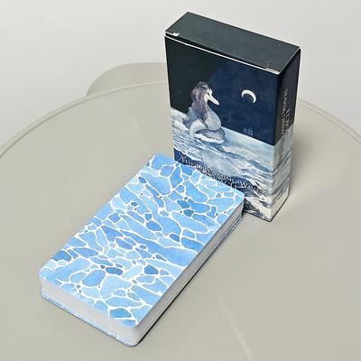 10.3*6см Оракул Мечтающих Волн 60 шт. Карты Оракула, наполненные мягкими шепчущими перьями мудрости