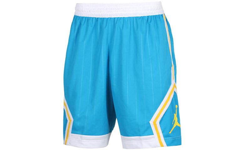 Men's Shorts Jordan Jumpman Diamond Basketball Shorts Men's Lake Blue