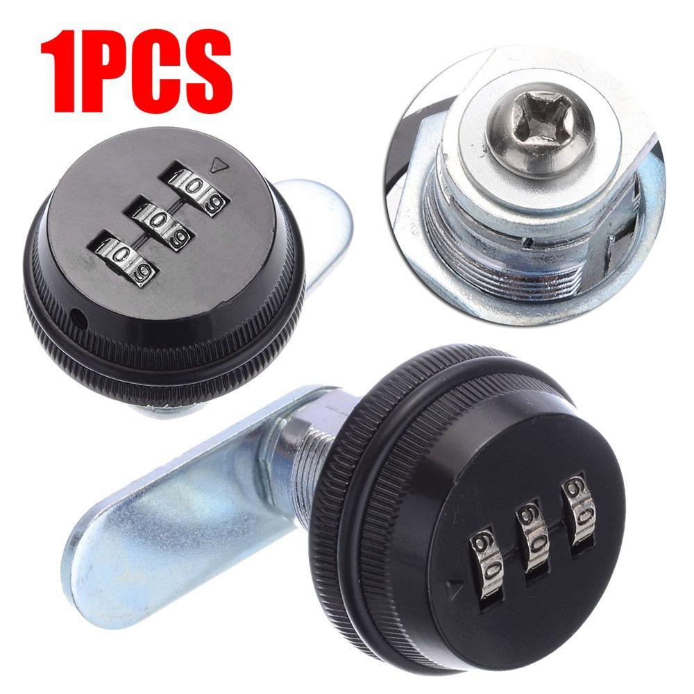Door 3 Digit Combination for Cabinet Mail Box Safe Hardware Password Lock Cabinet Locks Cam Lock