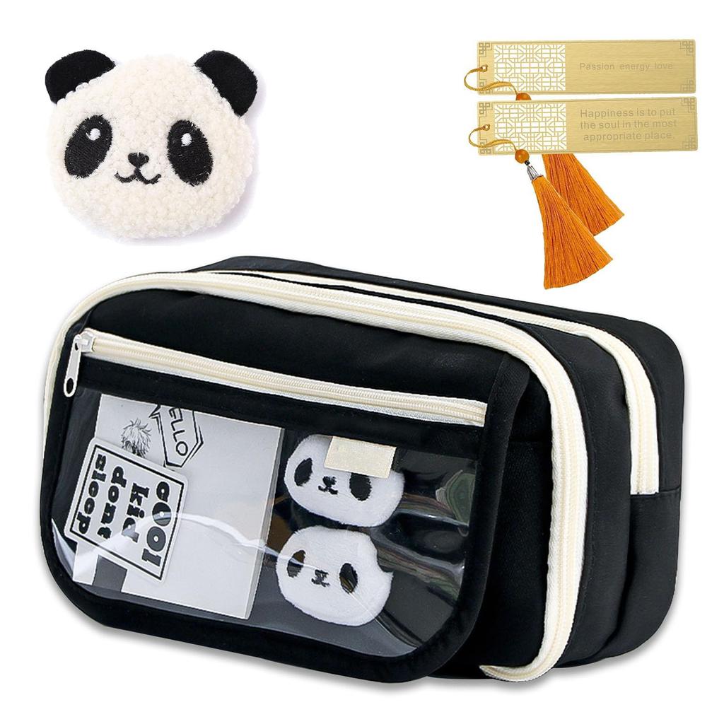 Пенал большой емкости, пенал для хранения с 3 отделениями, пенал большой емкости, пенал-органайзер для мальчика и ребенка