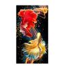 Diamond Painting 5d Pisces, Koi Mosaic Art Entrance, Living Room, Crystal Decoration