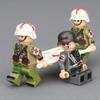 MOC Военная серия Медицинский солдат Носилки Аксессуар Конструктор Игрушка