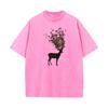 Crew Neck Daily Casual Crewneck Washed Tshirts Thanksgiving Day Casual Tops  Tees Special Pure Cotton Washed Tshirts Man