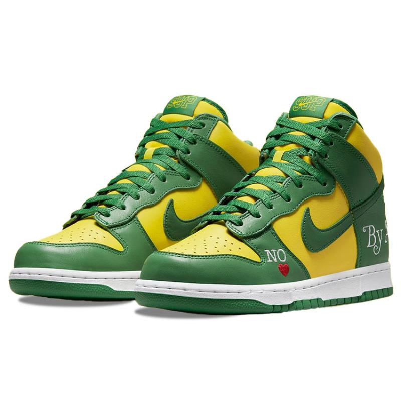 Nike Sb Dunk High Supreme By Any Means Бразилия Обувь для скейтборда DN3741-700