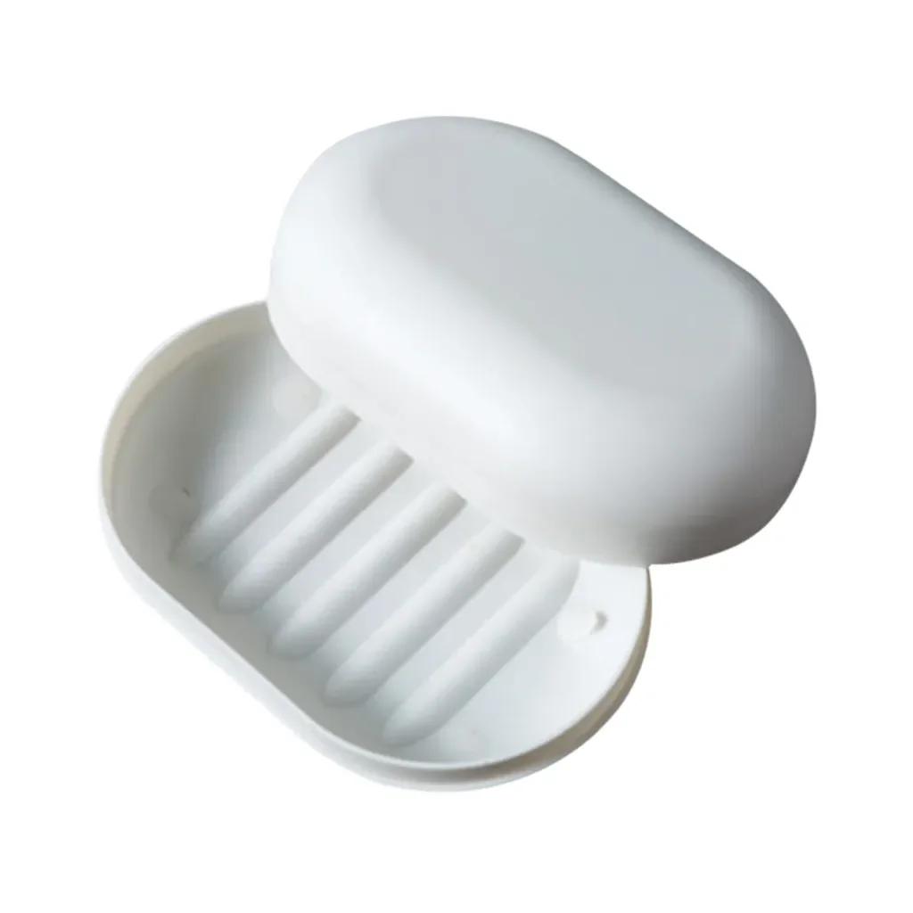 Чехол для мыльницы, водонепроницаемая, герметичная, крышка для мыльницы, 4 цвета, аксессуары для ванной комнаты, туалет, стирка