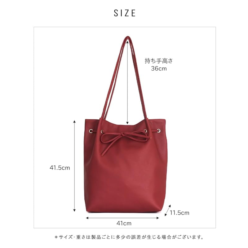 [Alto Rose] Ivory Tote Bag Ladies Tote Large Capacity Larger 2way Handbag Shoulder Bag With Zipper Lightweight Handbag Shoulder Bag Independence Cute