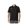 Sports Casual Quick-Dry Short Sleeve Polo Shirt Men Tops Black 24500503-001