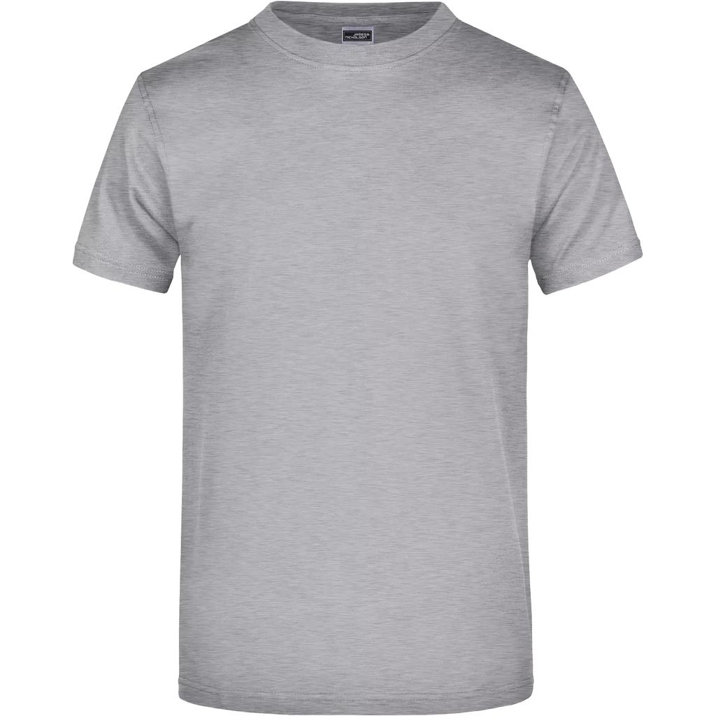 James and Nicholson Mens Plain Cotton T-Shirt