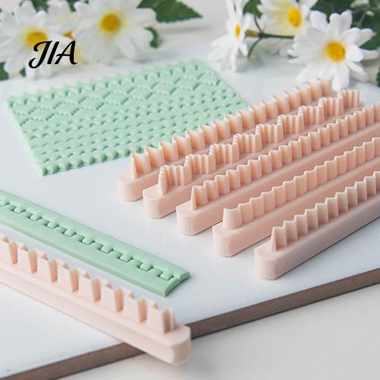 Wavy Line Clay Cutter Polymer Cutter, Stripe Tool, Geometric Crafting Accessories for Jewelry Making, Projects Craft Cutting Tool
