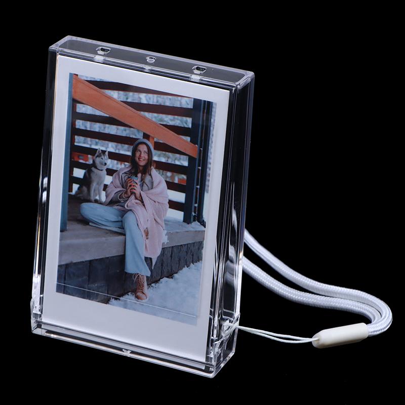 1 шт. Карманы для фотоальбома 3 дюйма Прозрачный держатель для фотокарточек для Instax Mini Альбом для хранения коллекционных именных карточек