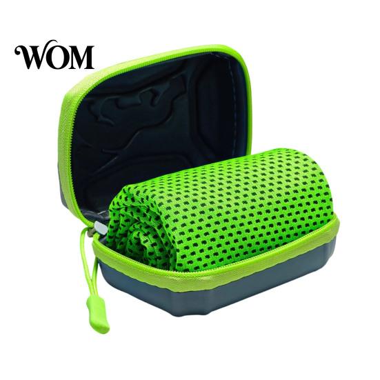 Sweat Absorbing Fitness Towel 1/5Pcs Cooling with Carrying Case, Quick Dry Absorbent Ice for Running Neck & Face, Breathable Chilly Sports, Gym, Yoga,