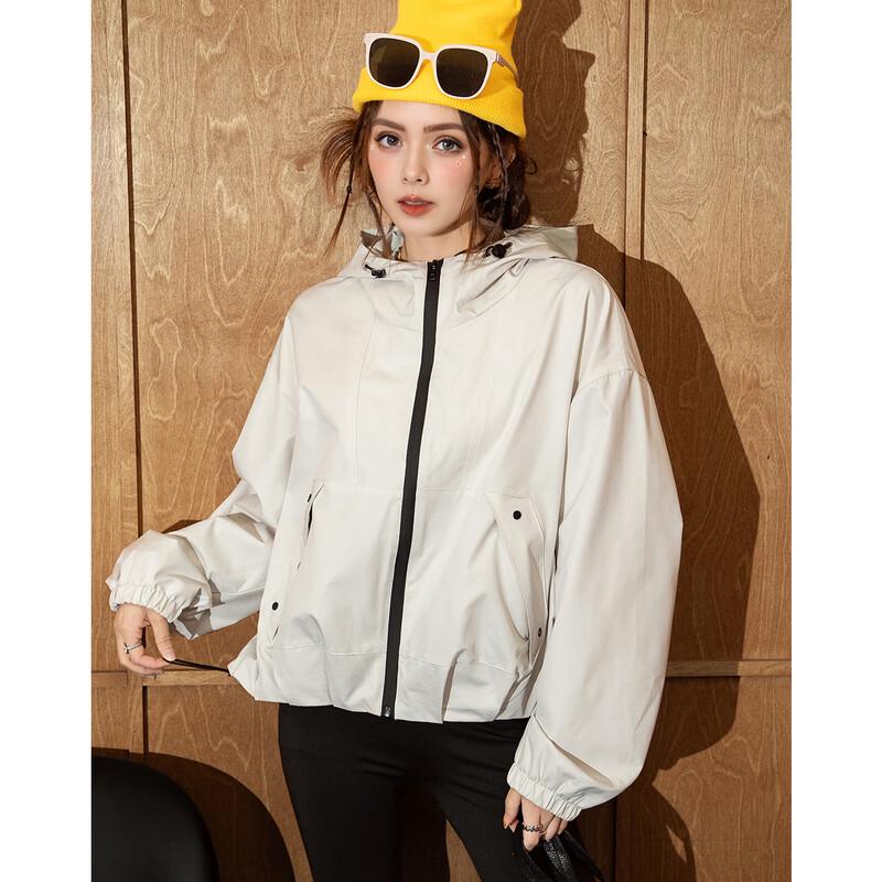 ET BOITE French-Style Hooded Short Jacket