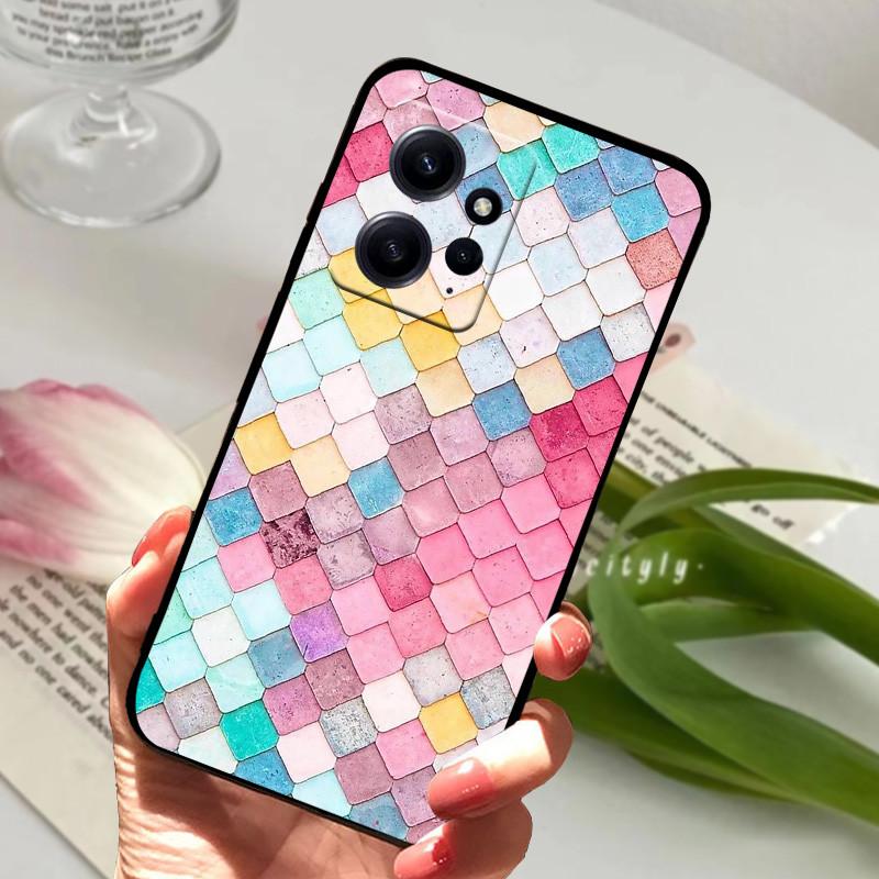 Чехол-бампер для Xiaomi Redmi Note 12 4G, противоударный, силиконовый, ТПУ, задняя крышка для телефона для Xiaomi Redmi Note 12 Pro 5G 4G Fundas Note12