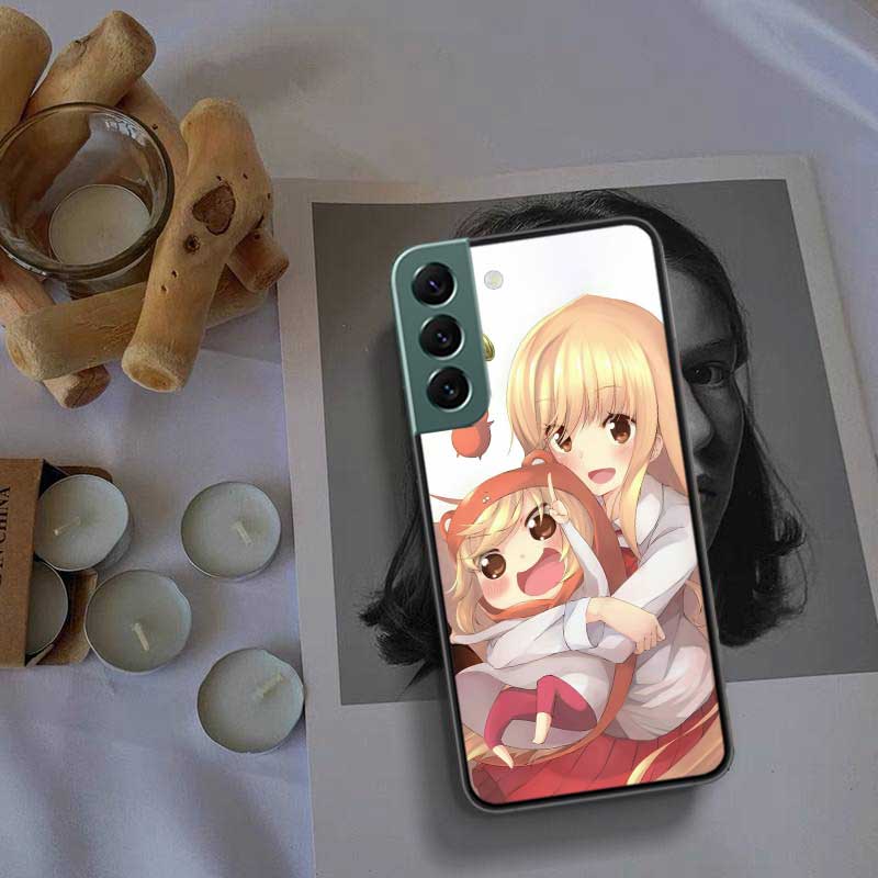 Химото! Чехол-телефон Umaru-chan для Samsung Galaxy S24 S22 Ultra S21 Plus S20 S23 FE S10 S10E S9 S8 S7 Edge Силиконовый Мягкий C