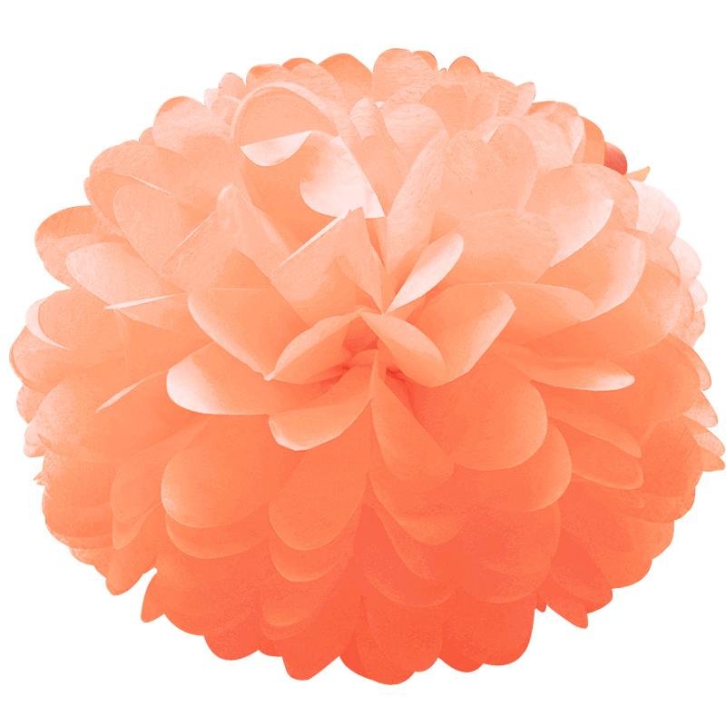 Holiday Supplies 10 " (25cm )Fluffy Tissue Paper Pom Poms Hanging Rose Flower Balls Garlands Wedding Baby Shower Party Decoration