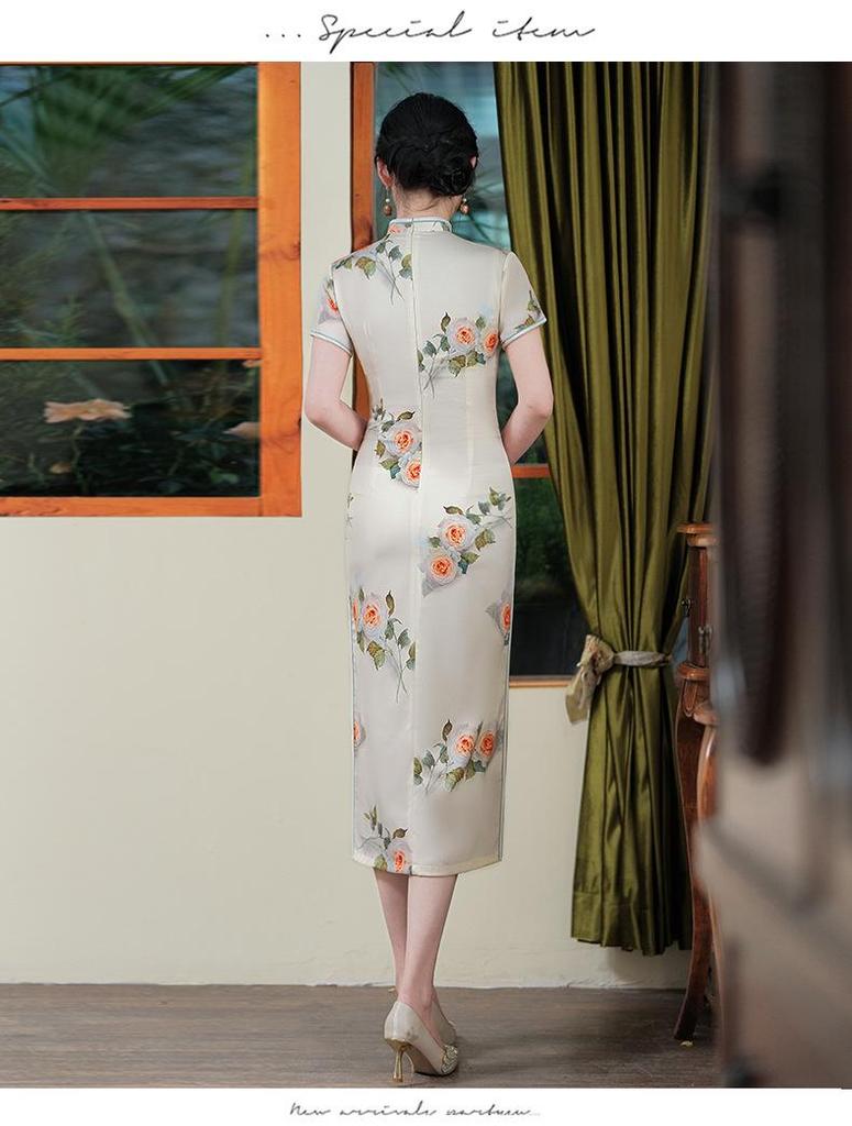 Современный летний чонсам 2024 года: Молодежная, стильная и повседневная национальная одежда