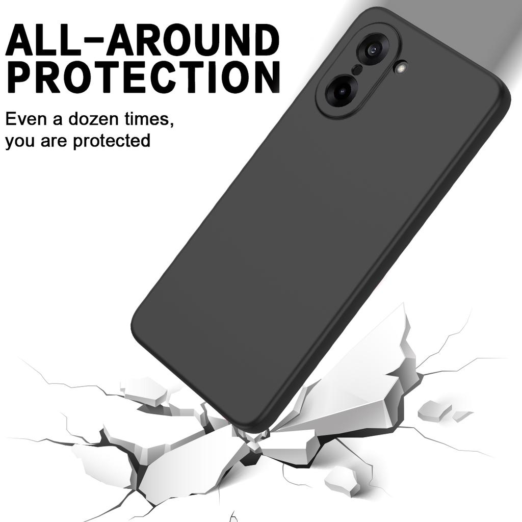 For OnePlus Nord CE5 5G Liquid Silicone Case Phone Back Cover with Hand Strap