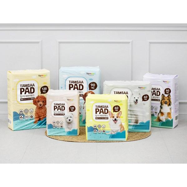 Exploration Potty Pad Ultra, Medium Size (53cmx43..., 1 Sheet, 120 Sheets), Korean Pet Shampoo