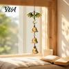 Traditional Gift Retro Dragon Hanging Bells, Metal Flying Wind Chime, Rustic Iron Chimes Fantasy Outdoor Garden Ornament for Patio Porch Yard