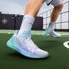 Li-Ning Razor 4 V2 Qinglian Cushioned Anti-Slip Lightweight Responsive Low-Top Professional Basketball Shoes Men Sneaker Blue Purple ABAU037-1