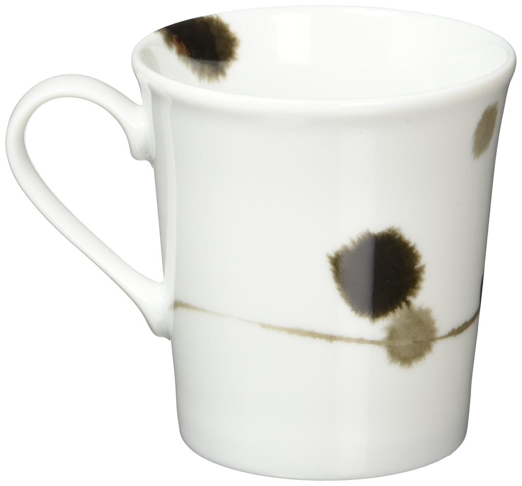 Ceramic Ai Moko Cat Mug, Black, Stretched Back, 13171