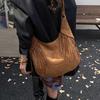 2026 Latest Fashion Handbags bolsos Large Capacity Wild Tote Bag Bohemia Style Tassels Shoulder Hobo Bags for Women Faux Suede