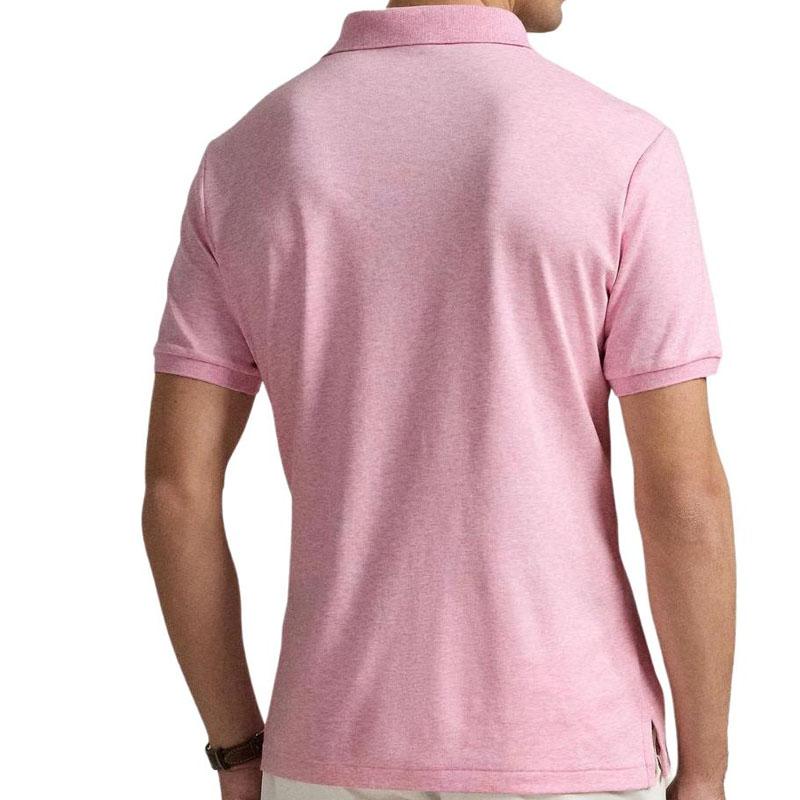 Polo Ralph Lauren Приталенная хлопковая футболка-поло с коротким рукавом Мужские топы 710704319-167