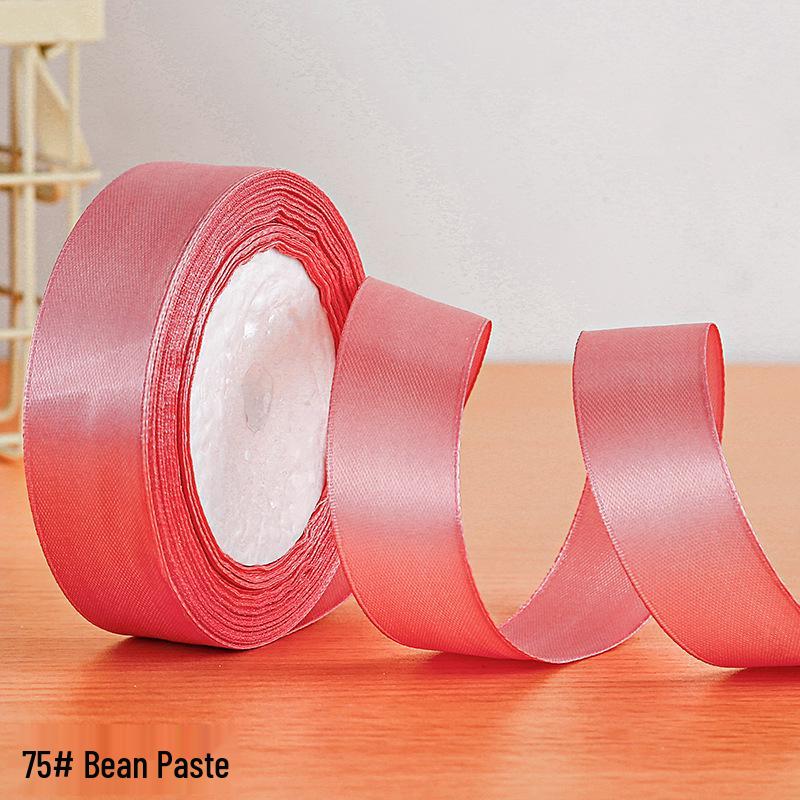 Полиэстеровая атласная лента 2,5 см для подарочной коробки и аксессуаров для волос