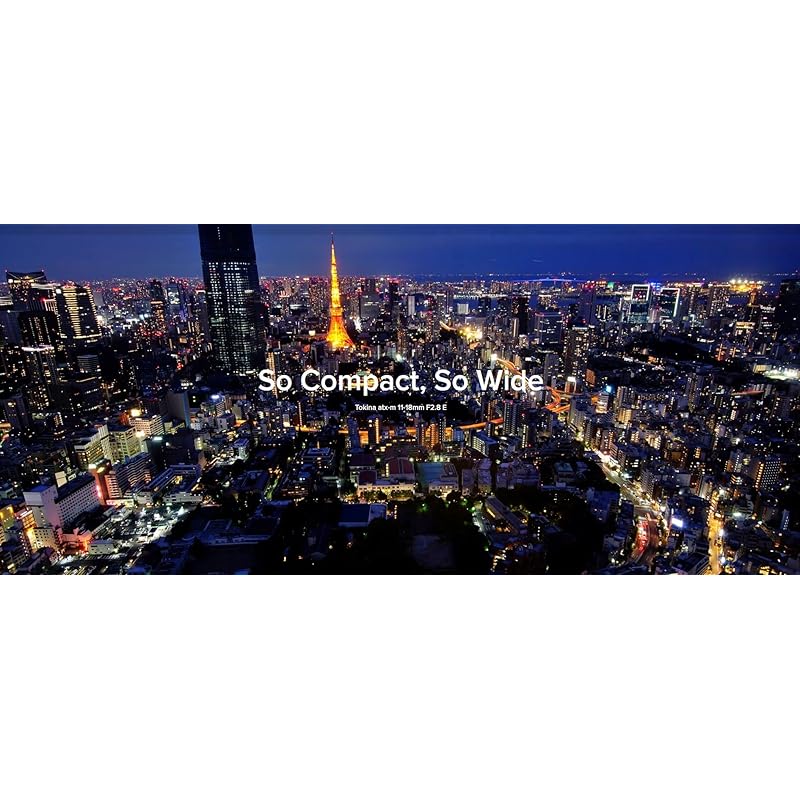 Tokina Tokina wide angle zoom lens atx-m 11-18mm WE F2.8 E white edition for Sony E APS-C format compatible 641323
