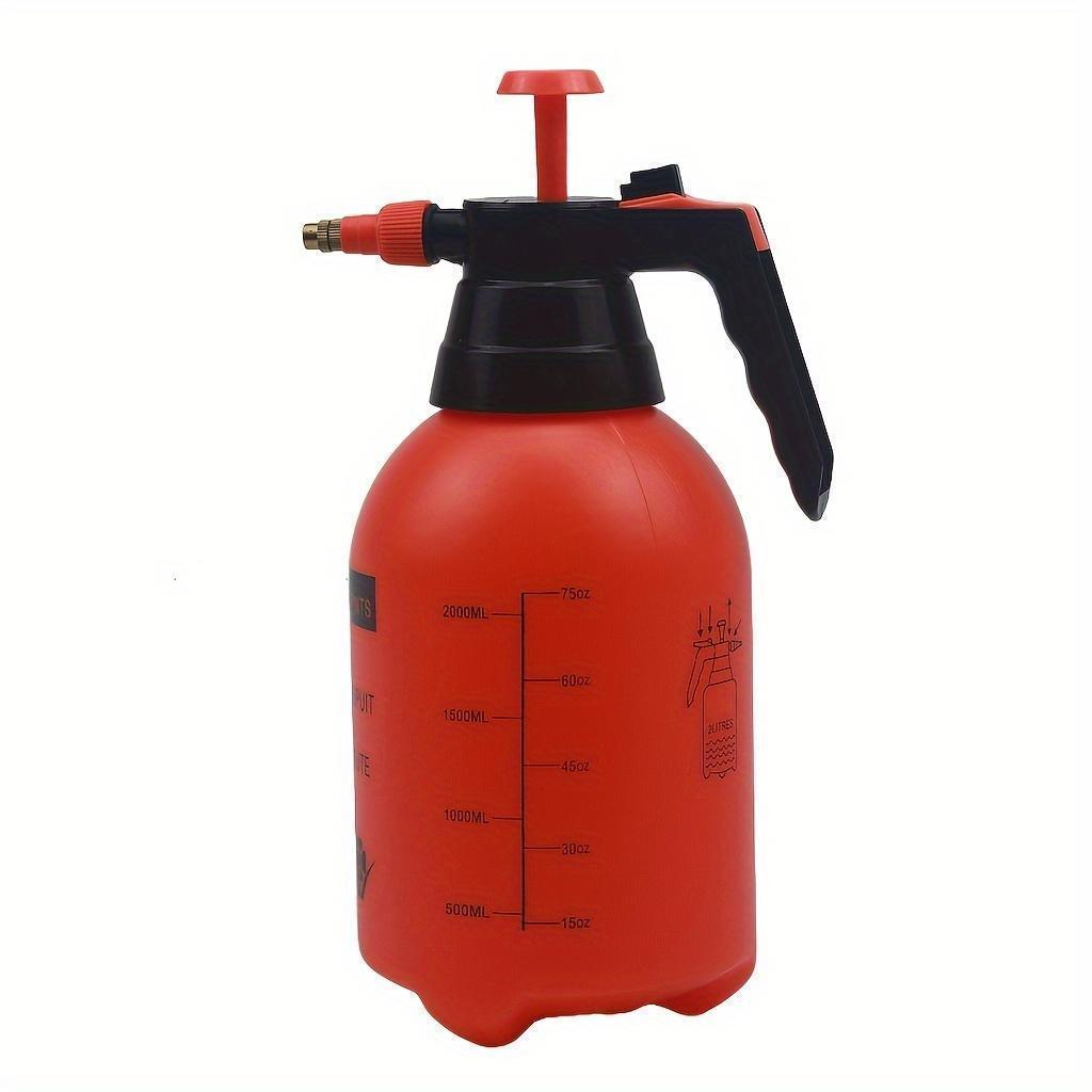 2-Liter High-Pressure Air Sprayer - Handheld Garden Watering Can with Adjustable Nozzle for Lawns, Flowers & Home Cleaning