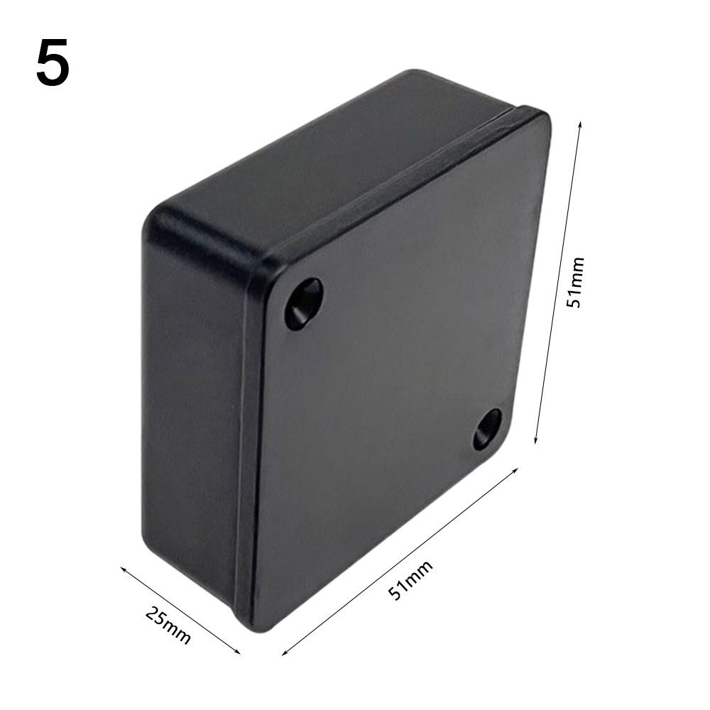 Пластик ABS DIY Корпус Инструмент Электронный Проектный Ящик Водонепроницаемый Черный Электротовары Печатная плата 9 Стилей Ящик для Печатных Плат