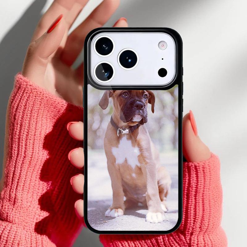 Boxer Dog Puppy Puppies Design Phone Case for iPhone 17 16 15 14 13 Pro Max Back Cover for 12 11 Pro Coque