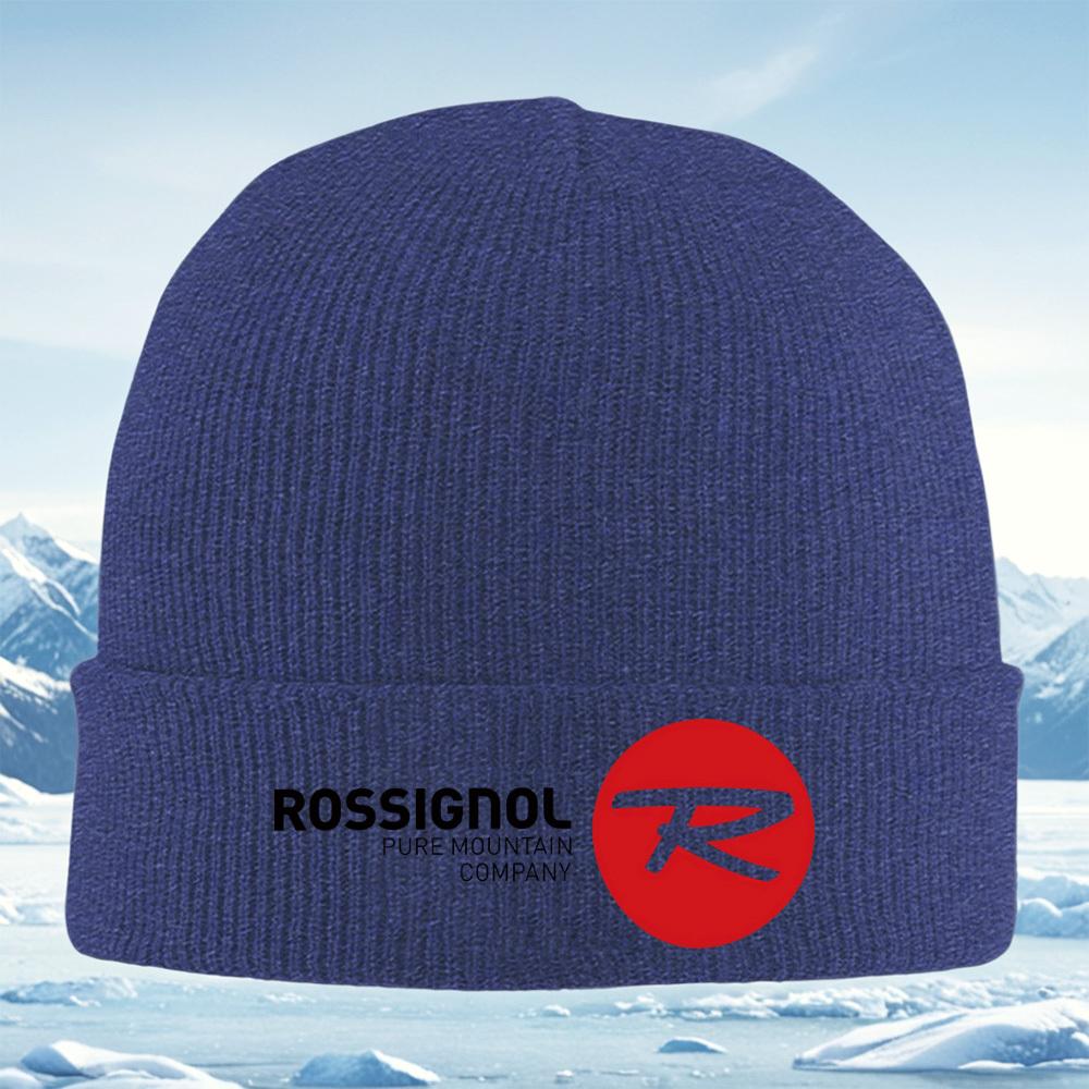 Red Circle with Black Symbol Men Women Unisex Knitted Hat Beanie Pullover Cap Winter Thermal Warm Christmas Outdoor Cycling Hiki